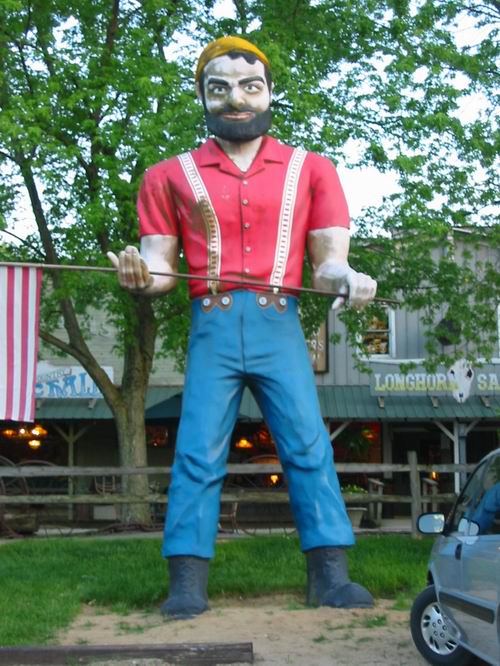Irish Hills Area - Paul Bunyan (newer photo)